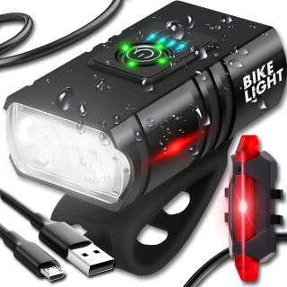 MontaVelo osvetlenie na bicykel Cyklolampa 800 lm USB